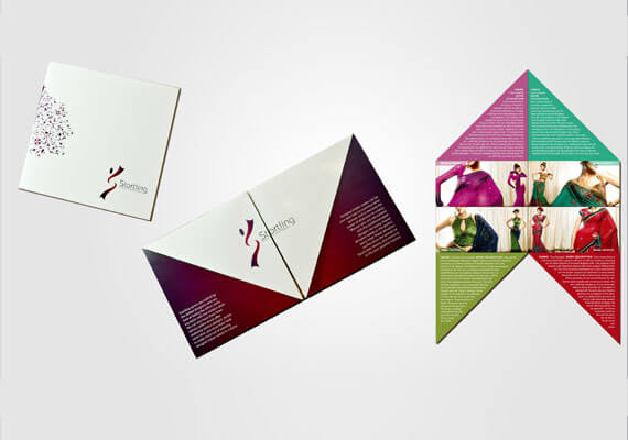 Brochure Designing for Startling Sarees